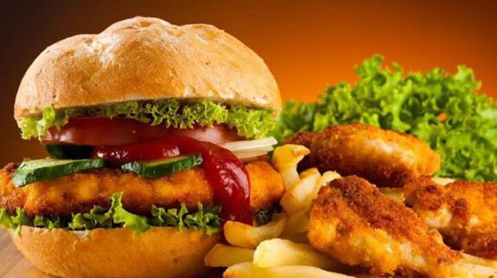 Ushqimi i shpejtë i dëmshëm